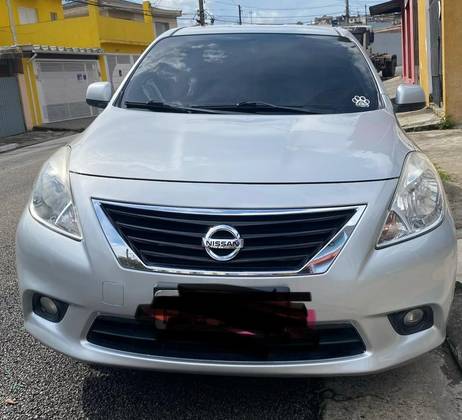 NISSAN VERSA 1.6 16V FLEX S 4P MANUAL NISSAN VERSA 1.6 16V FLEX S 4P MANUAL